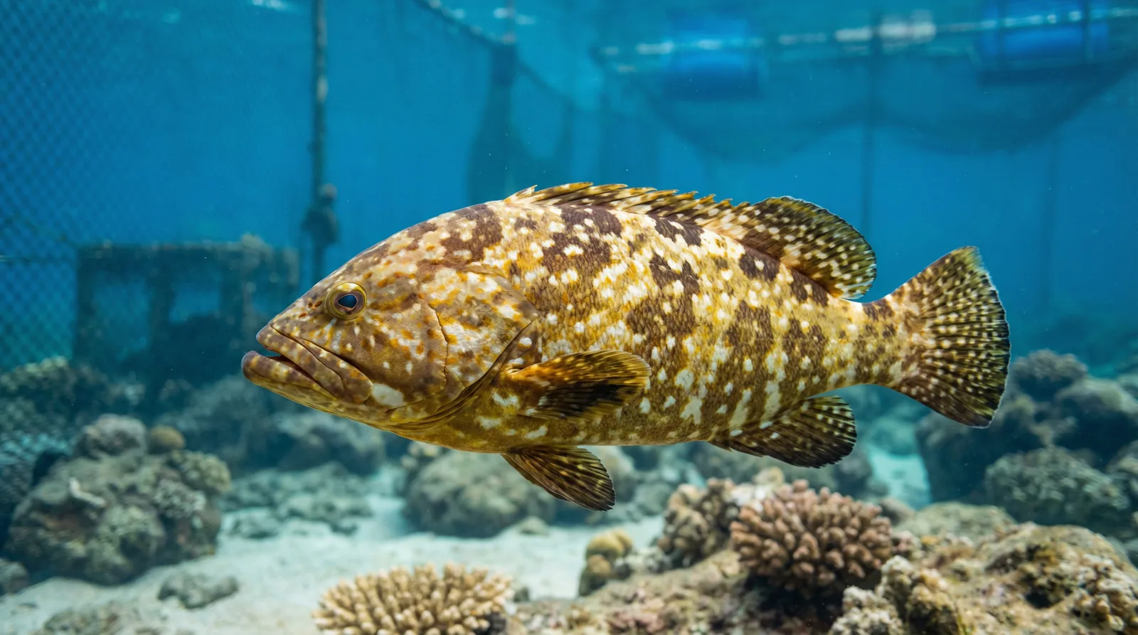 珍珠龙胆石斑鱼养殖 - 黑料大赛